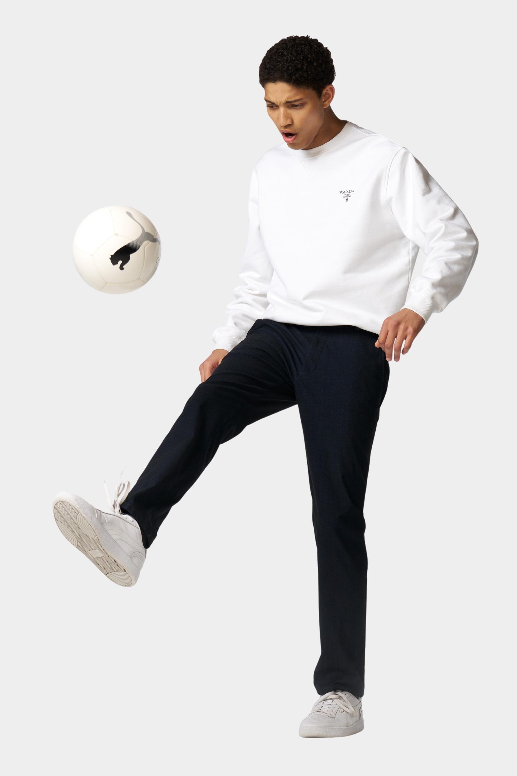 Meyer Katoenen Broek Blauw BONN Art.2-3609 1022360900/18