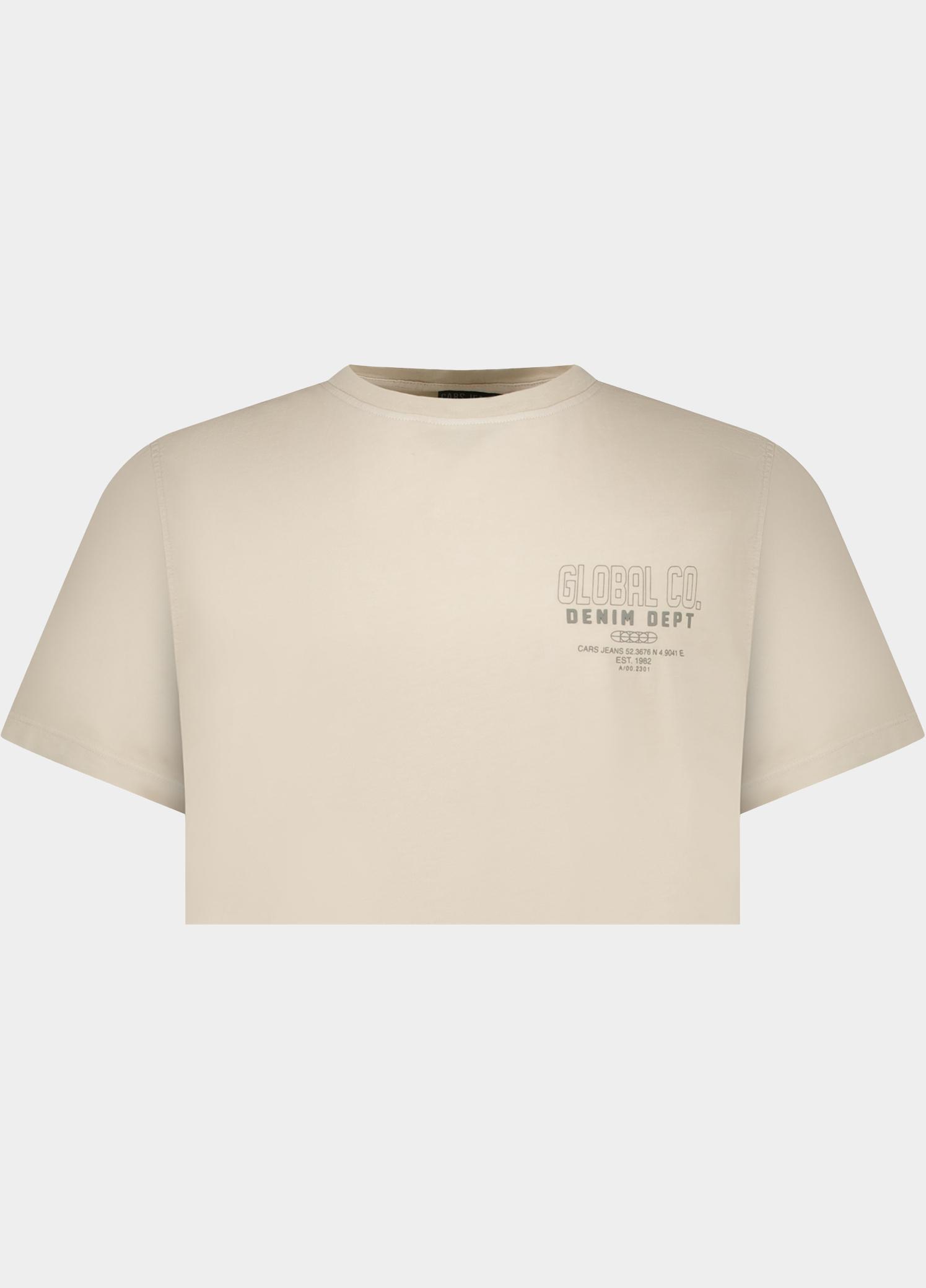 Cars Jeans T-shirt heren Beige Klive 64284/83