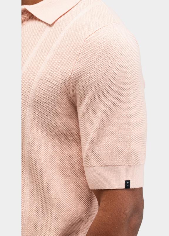 Butcher of Blue Polo korte mouw Paars Ripley M2616001/516