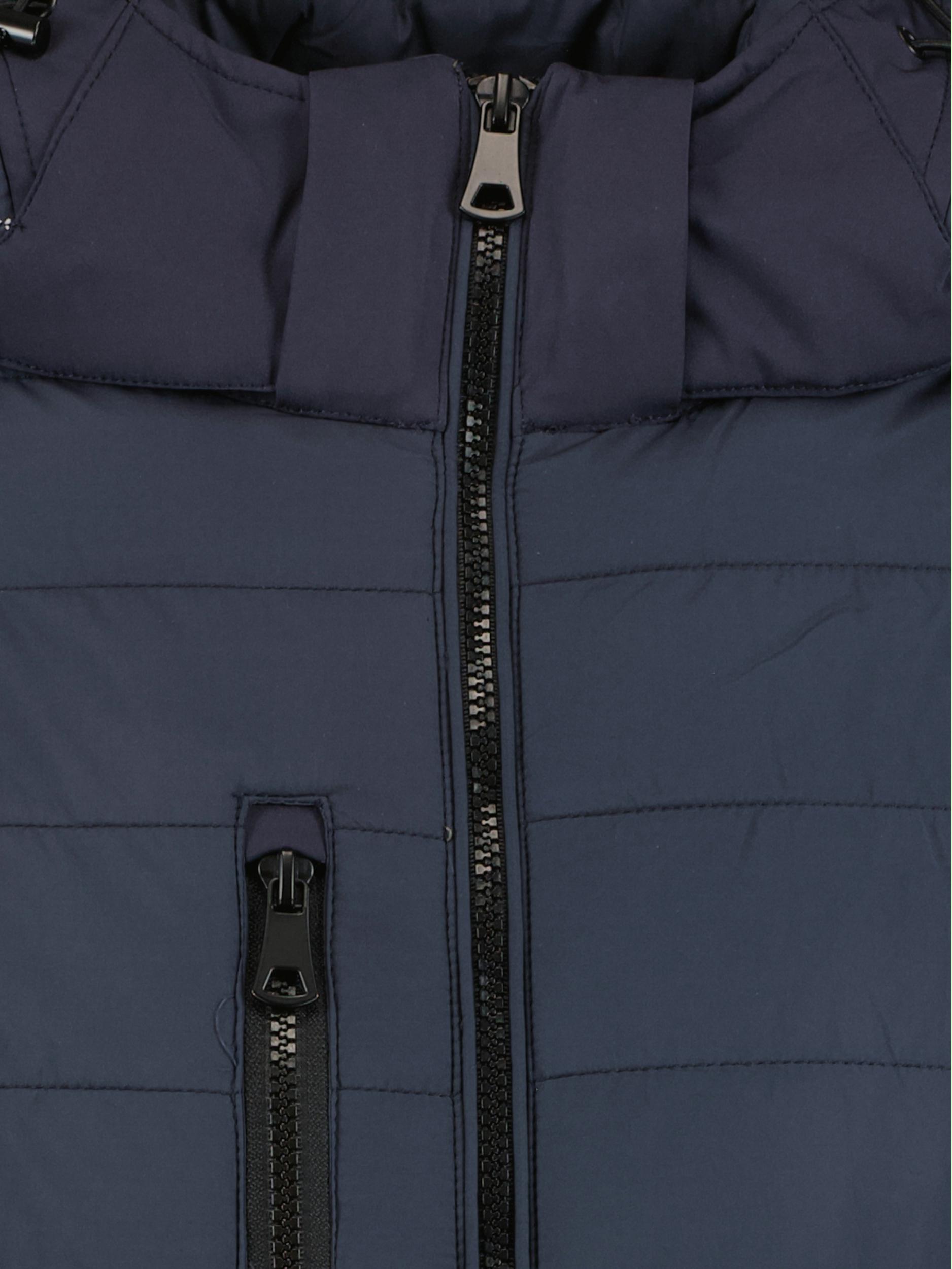 Scotland Blue Winterjack Blauw Shake Technical Vest Jacket 22301SH60SB/290 navy