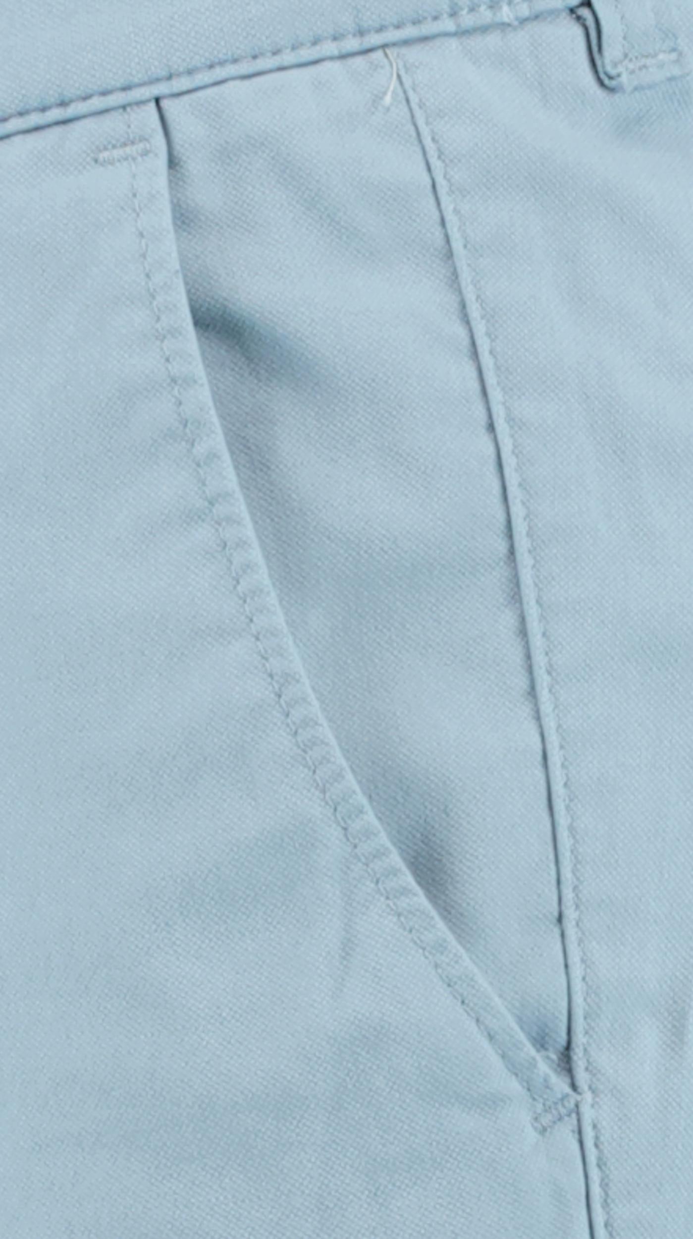 F043 Katoenen Broek Blauw  1.11.224/603