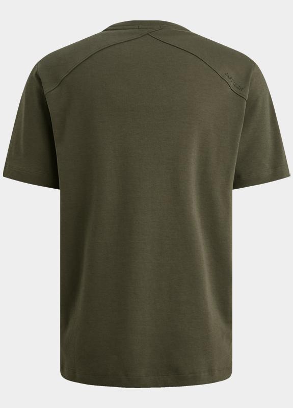 Cast Iron T-shirt korte mouw Grijs Short sleeve r-neck regular f CTSS2510570/6513