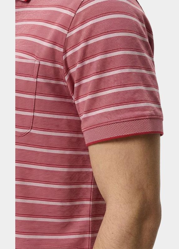 Commander flag Polo heren Rood  214008346/401