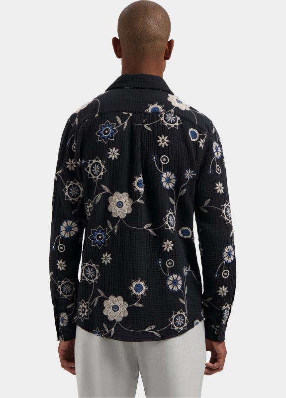 Dstrezzed Overhemd heren Zwart DS_Aaron Shirt 303990/999