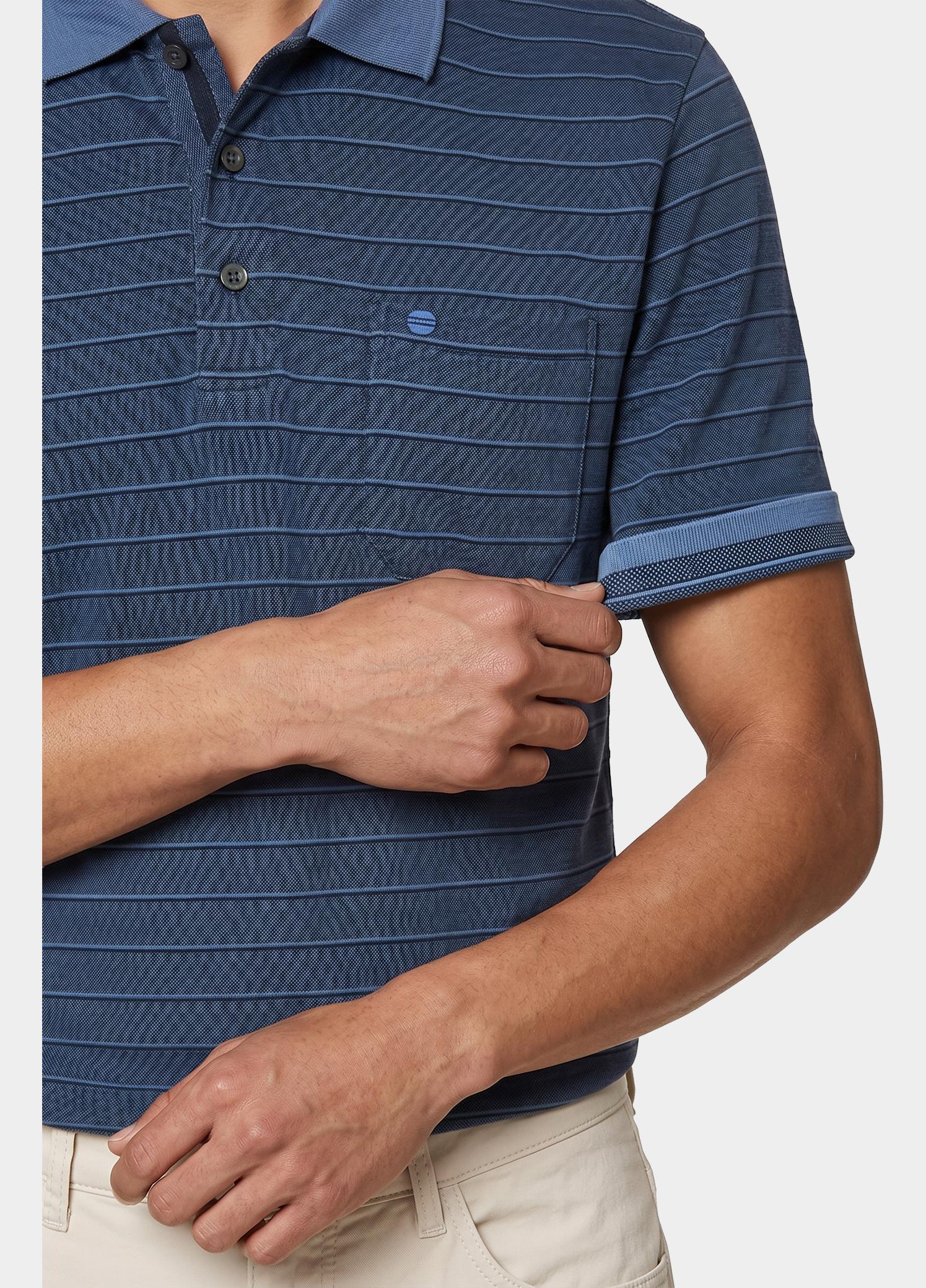 Redmond Polo heren Blauw Polo Shirt wash & wear 241860900/11