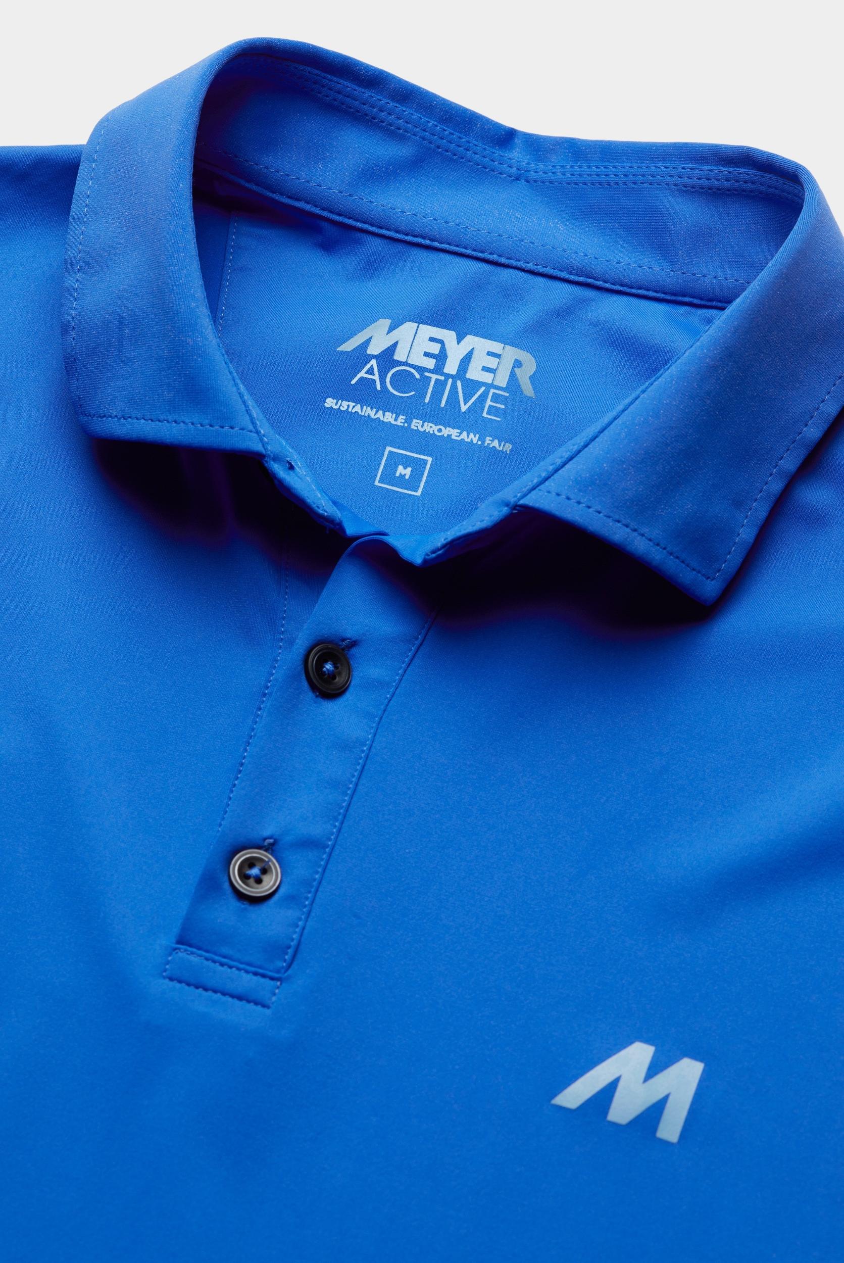 Meyer Polo korte mouw Blauw TIGER Art.9-9005 9509900500/17