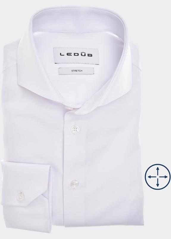 Ledub Business hemd lange mouw Wit  0143210/910-000-000