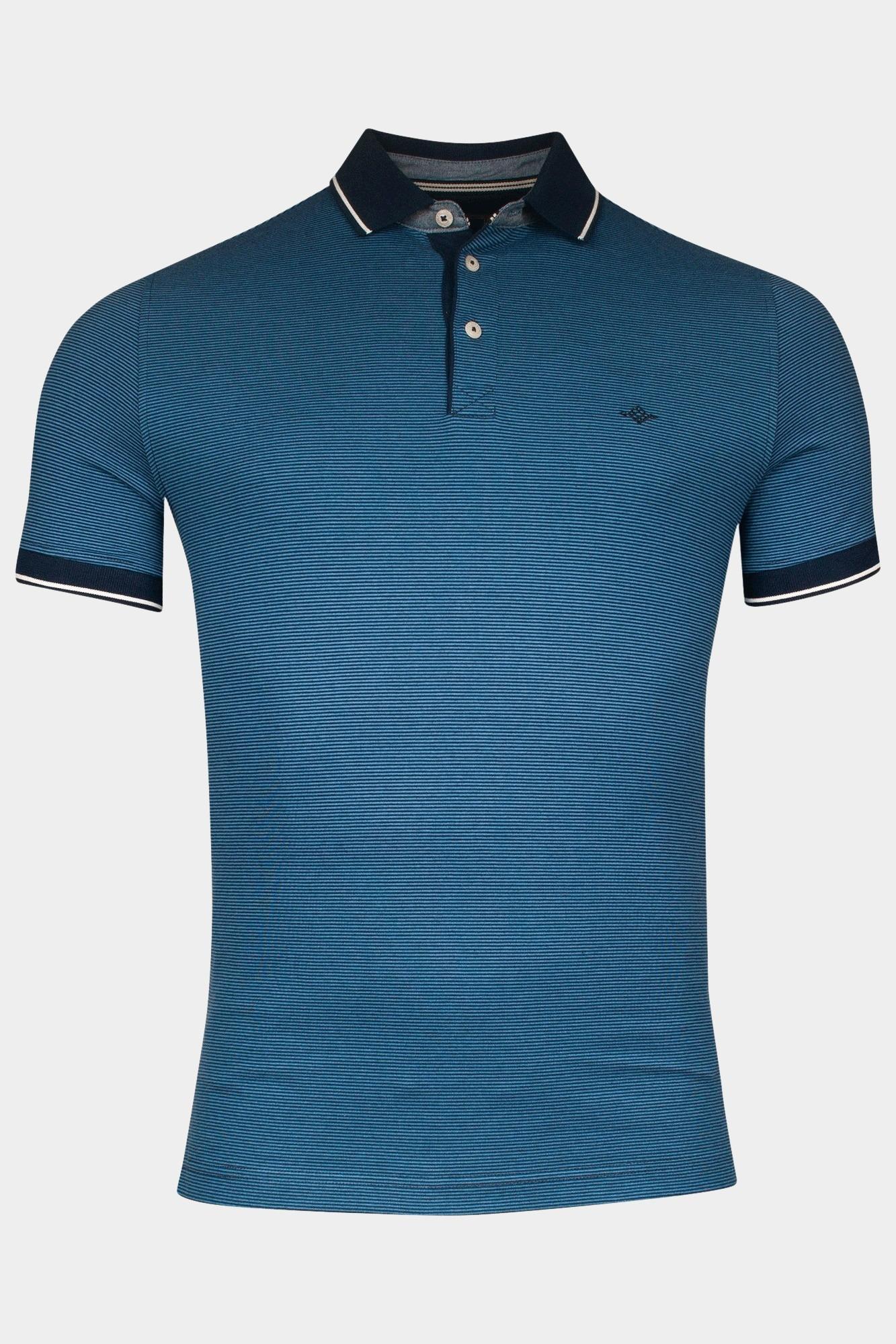 Baileys Polo korte mouw Blauw Poloshirt Jersey, yd stripes 515243/69