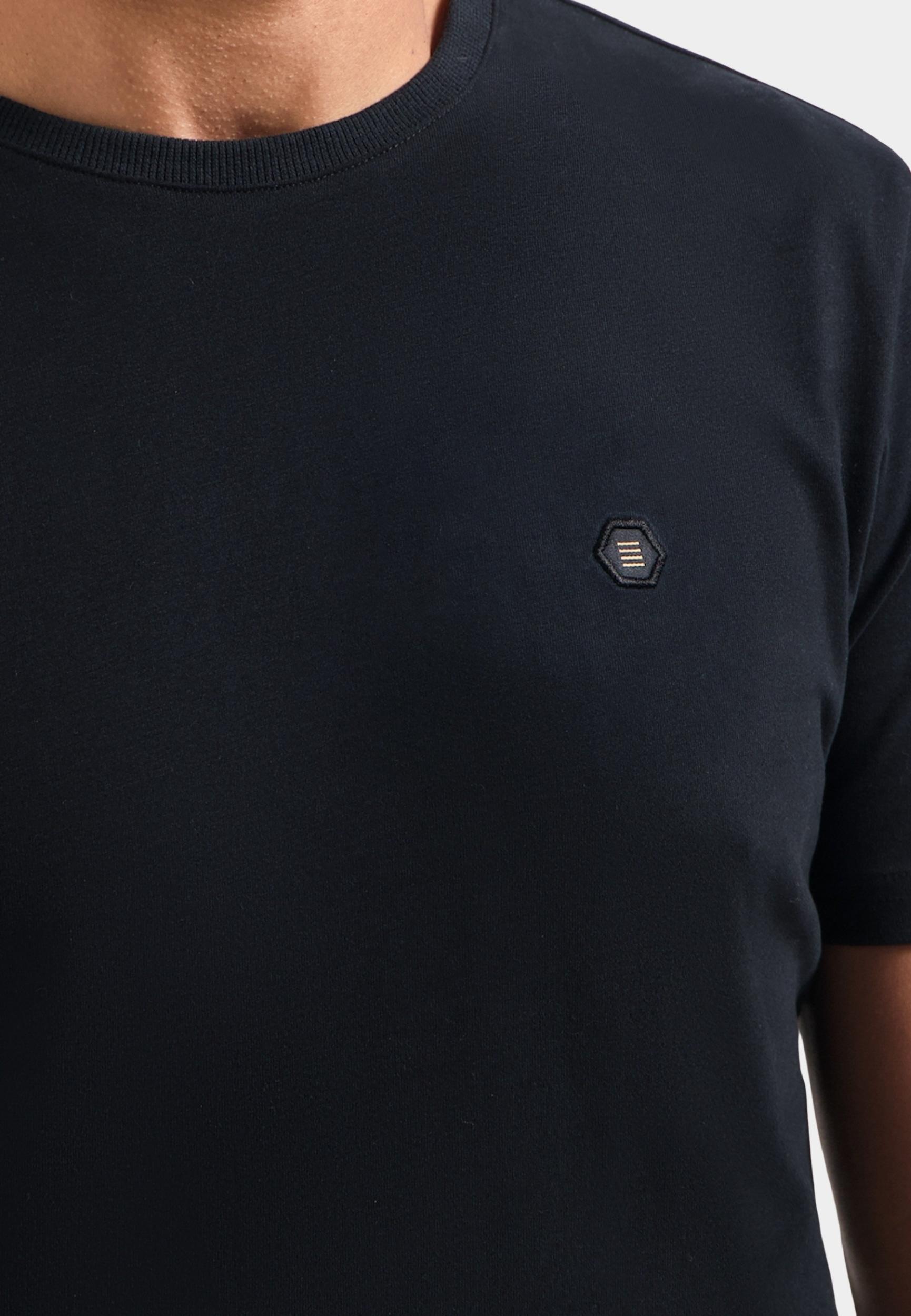 No Excess T-shirt korte mouw Zwart T-Shirt Crewneck Peached 29360775/020