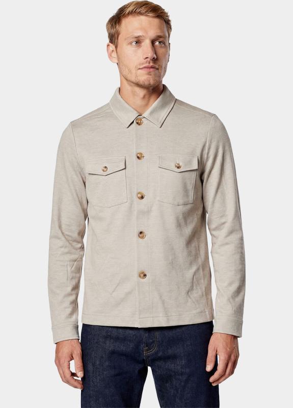 Born With Appetite Overshirt Grijs Dustin Shirtjacket BWA26114DU89/2501