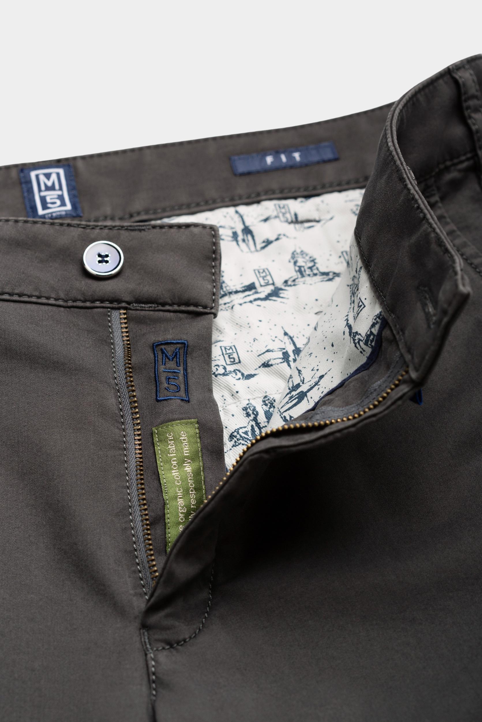 Meyer Katoenen Broek Grijs CHINO Art.9-6001 3649600100/08