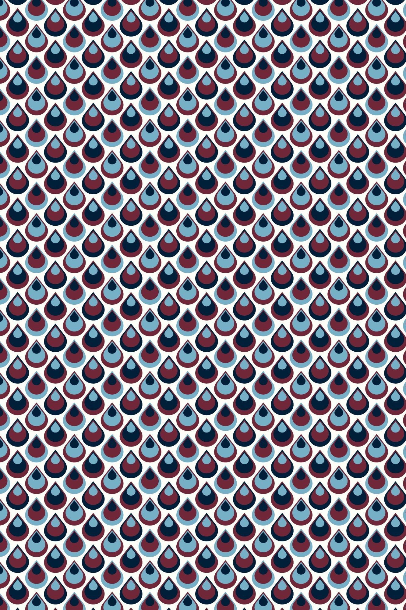 R.B. Boston Casual hemd lange mouw Rood Regular Fit 100% Cotton 527670/403