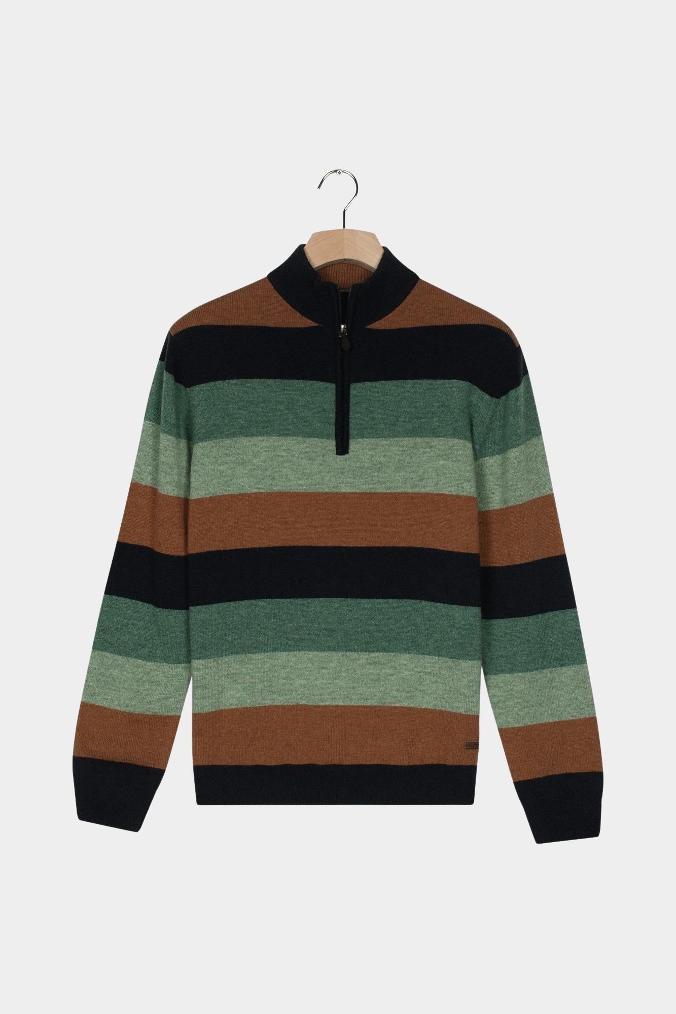 Baileys Half Zip Groen Pullover 1/2 Zip 10gg, single 528421/735