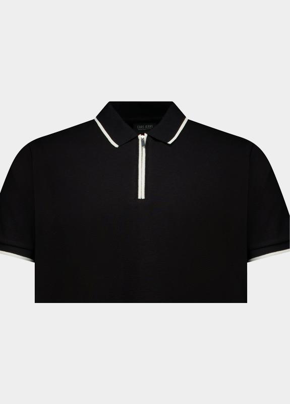 Cars Jeans Polo korte mouw Zwart Escor 63171/01