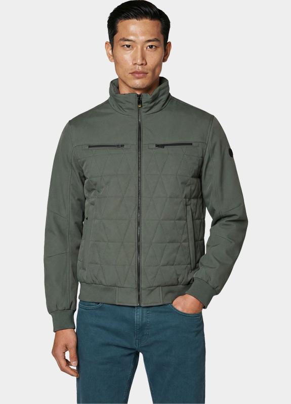 Donders 1860 Zomerjas heren Groen Textile Jacket 22026/651