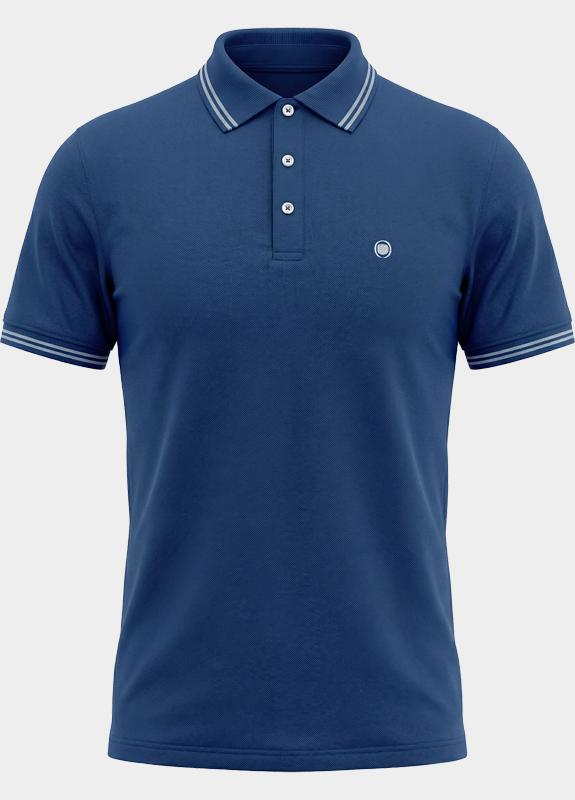 Bos Polo korte mouw Blauw Judson Polo 26108JU27BO/4005