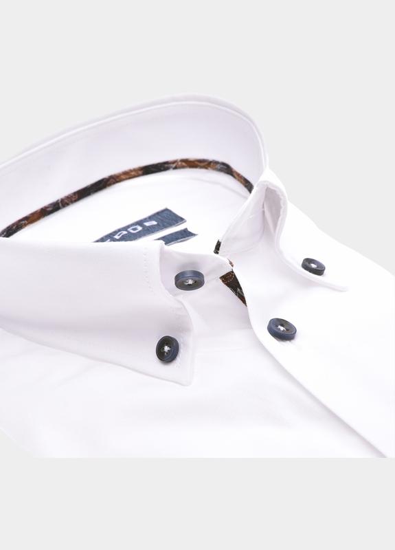 Ledub Overhemd extra lange mouw Wit  0142090/910-670-000