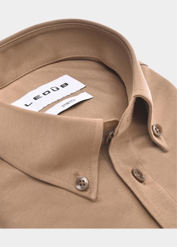 Ledub Polo korte mouw Bruin  0143456/645-000-000