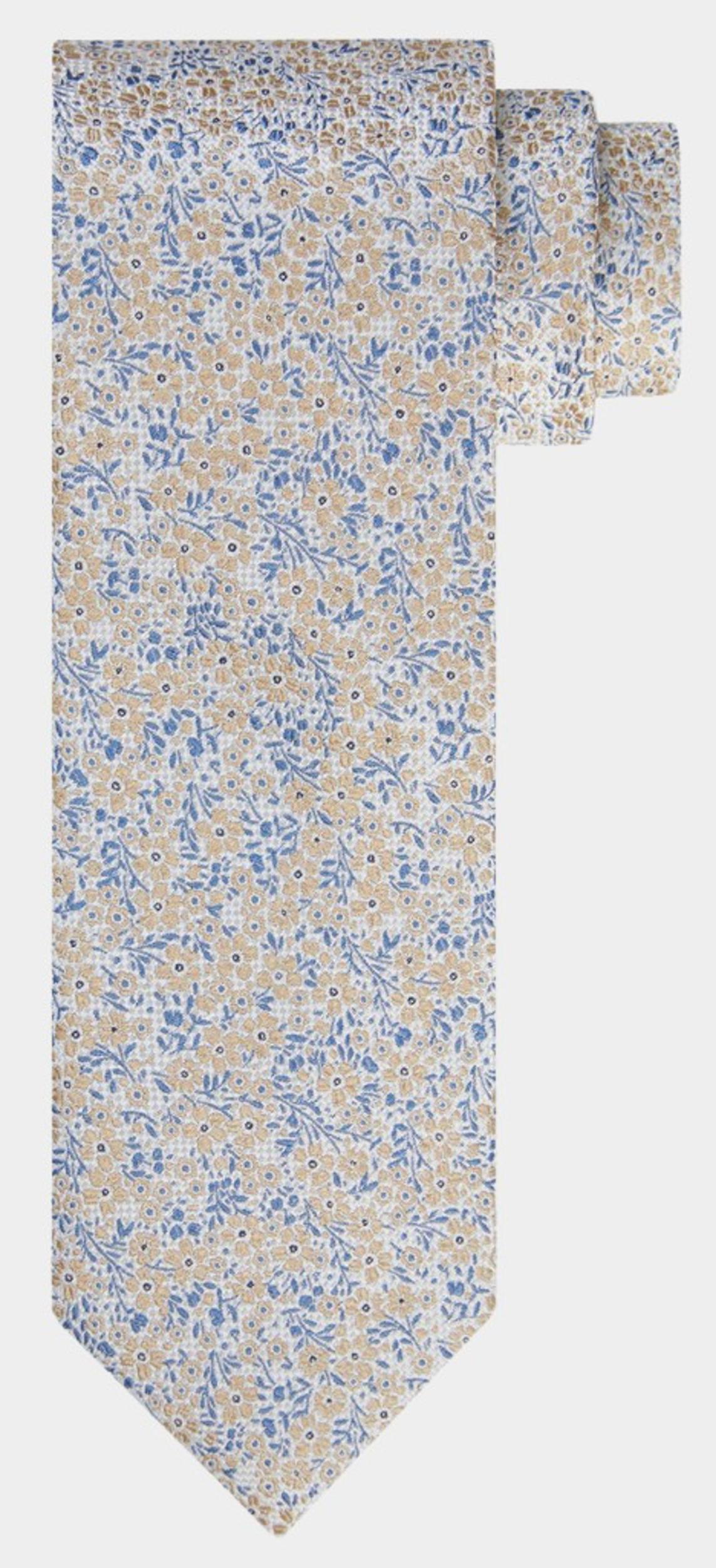 Profuomo Stropdas Beige  PPVA10059A/F1