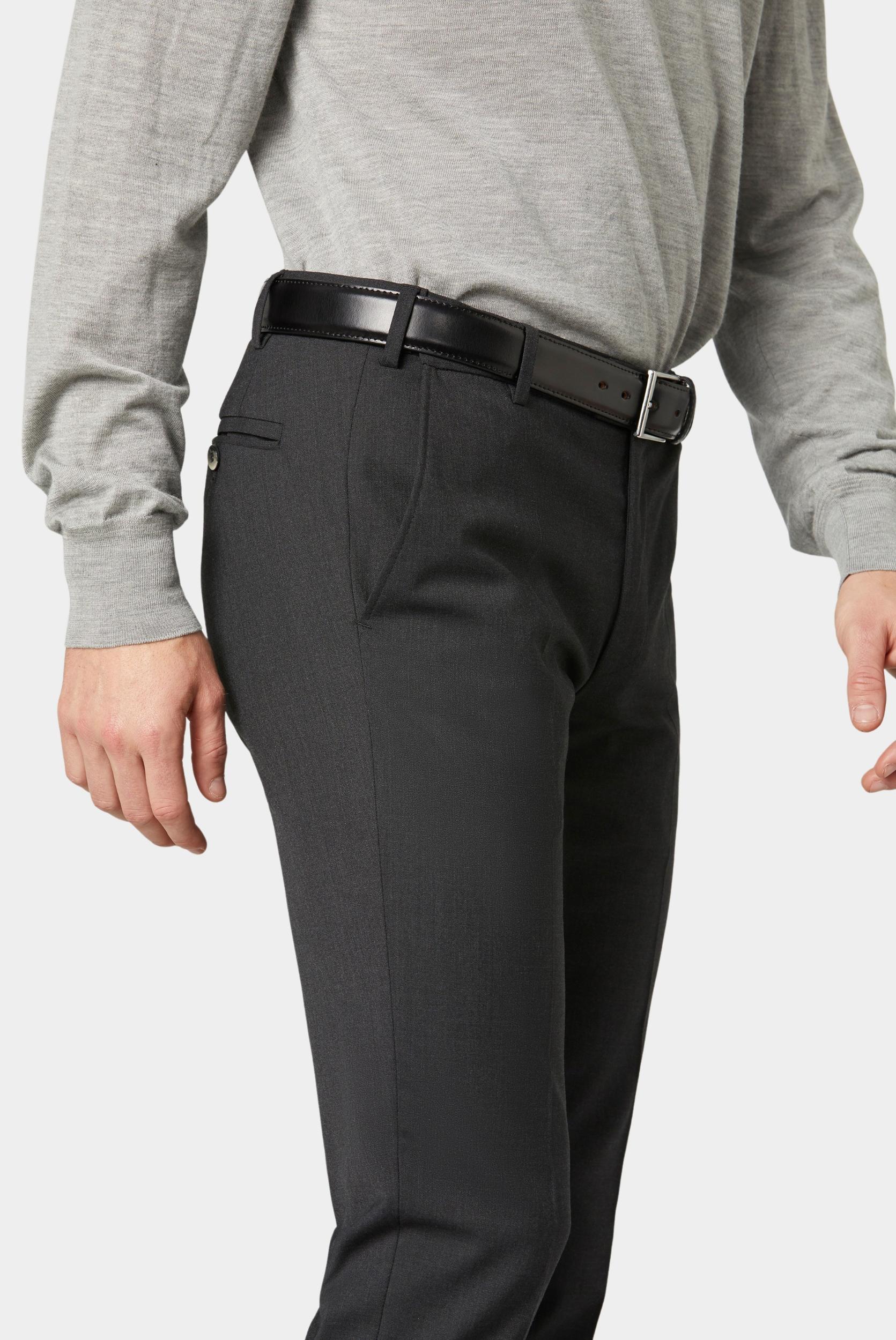 Meyer Wollen Pantalon Grijs Oslo Art.9-344 2230934400/08