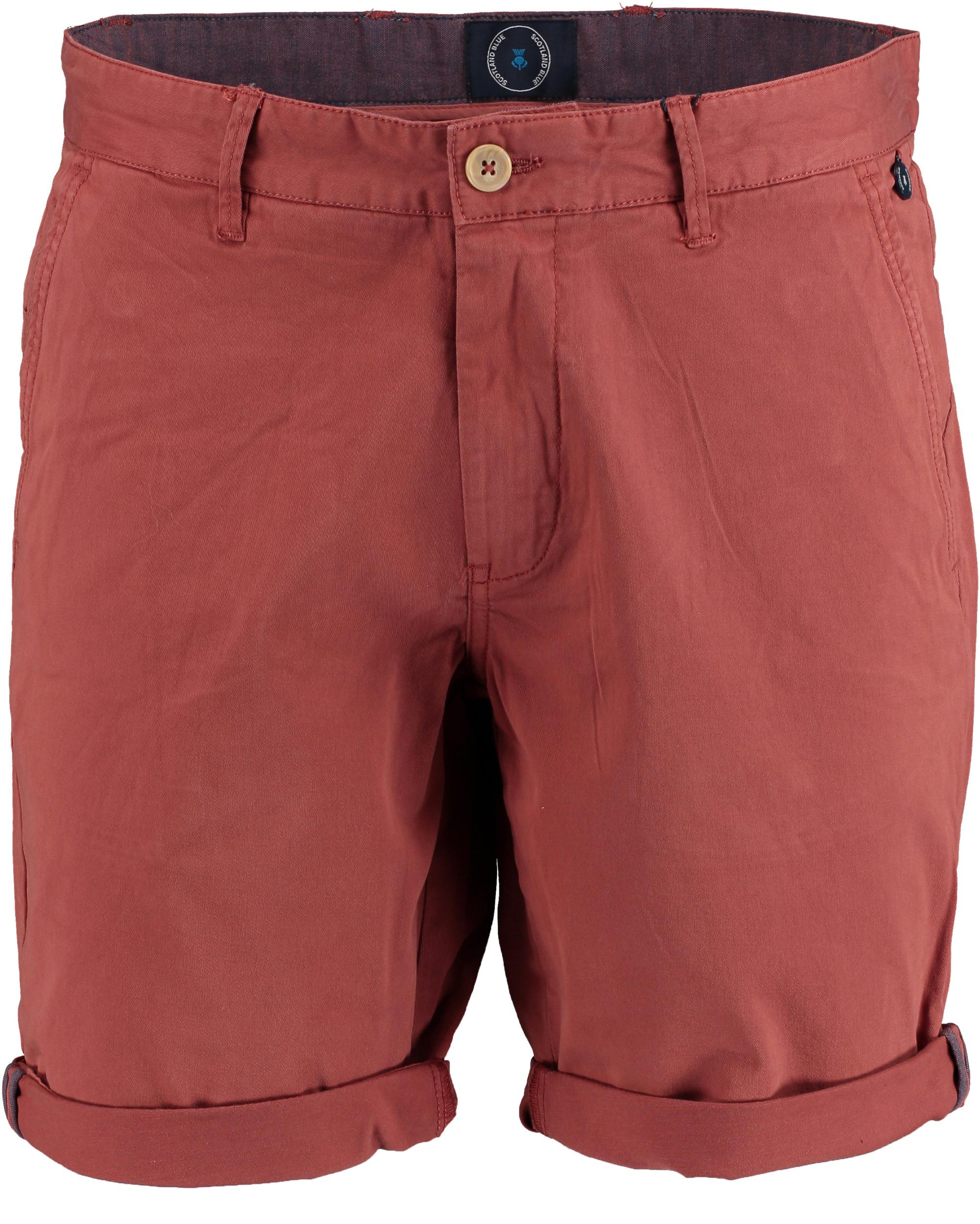 Scotland Blue Korte Broek Bruin Barry Chino Short 21109BA01SB/861 rust