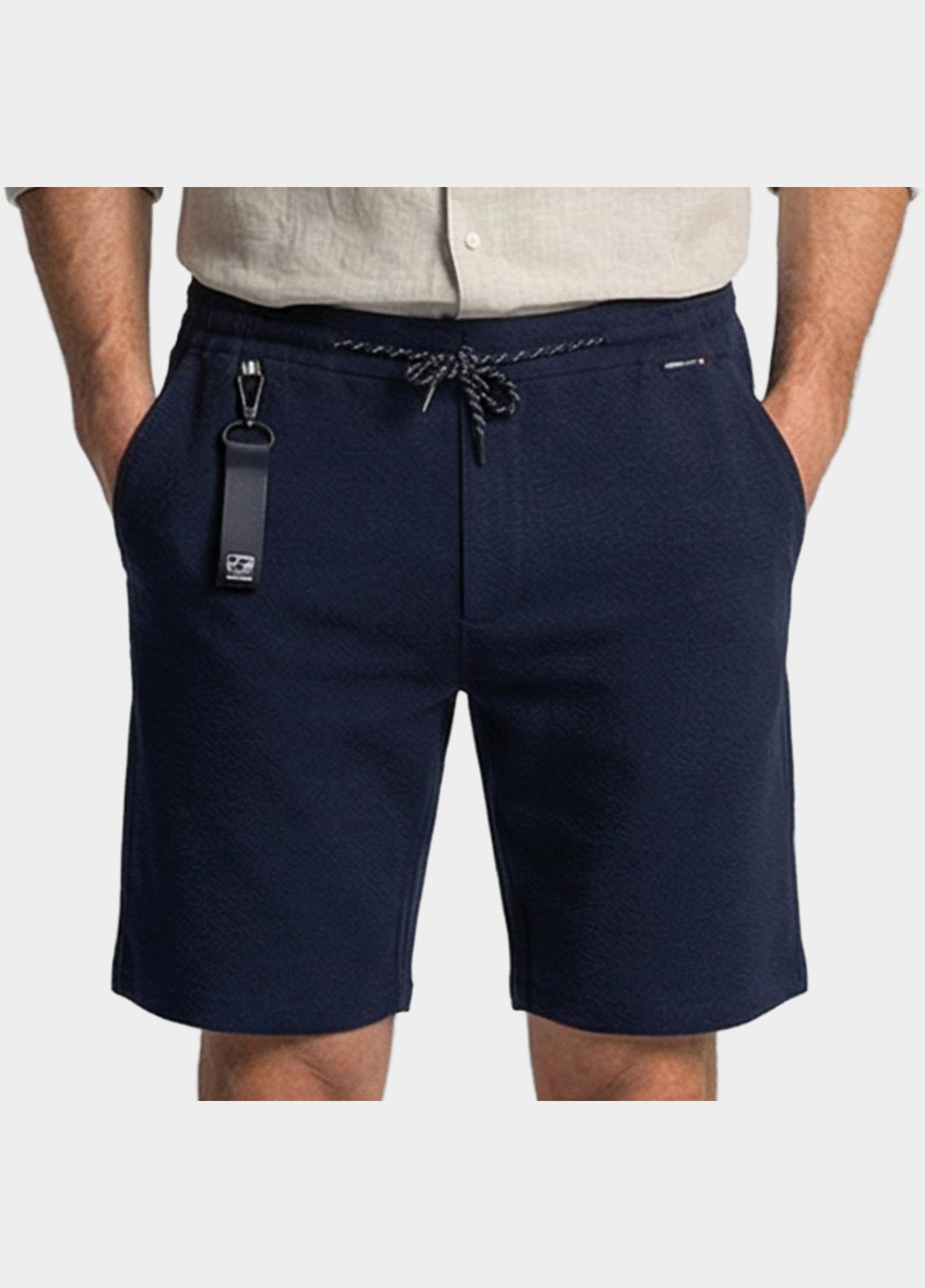 Giordano Korte Broek heren Blauw Sassari short Technical Plain 611105/60