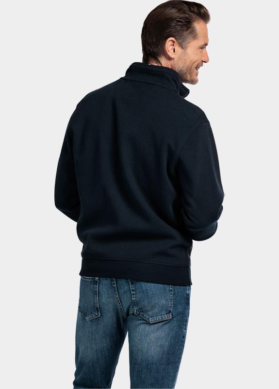 Baileys Vest Rood Sweat Cardigan Zip  2-tone Ja 522250/85