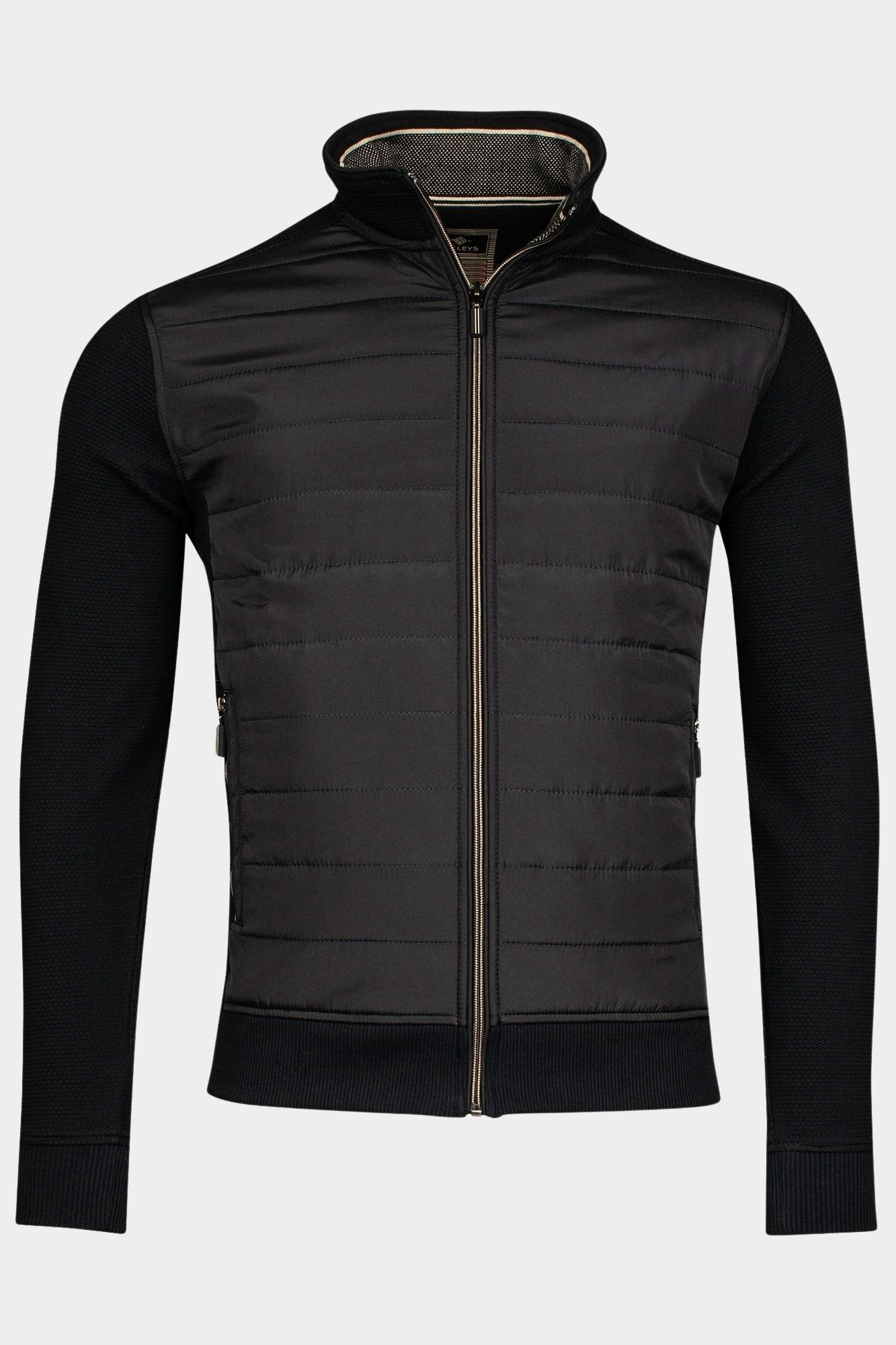 Baileys Vest Blauw Sweat Cardigan Zip 422298/60