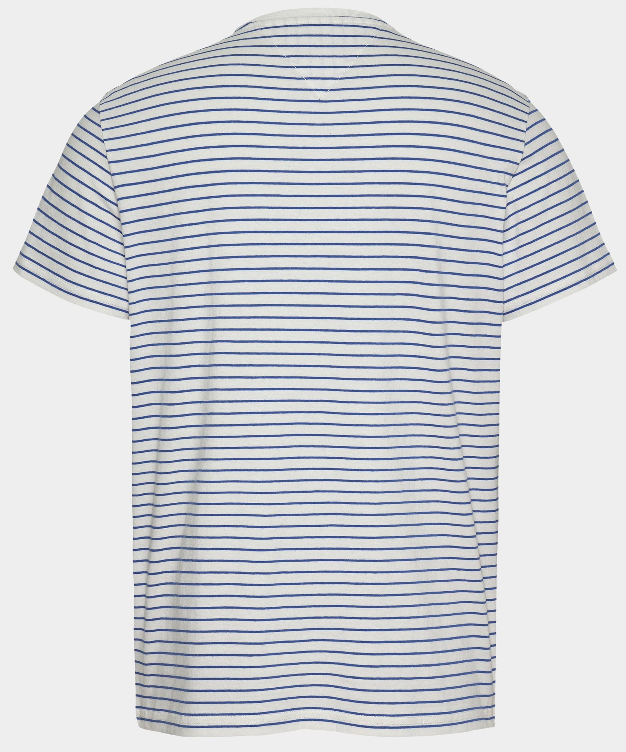 Tommy Jeans T-shirt korte mouw Beige TJM SLIM STRIPE TEE DM0DM20377/0BB