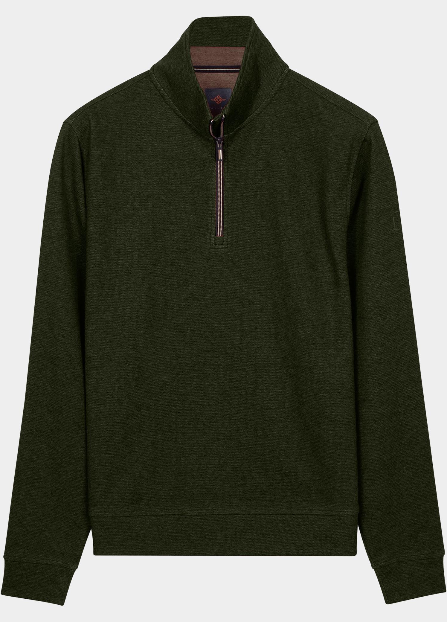 Baileys half zip sweater heren Groen  623197/795