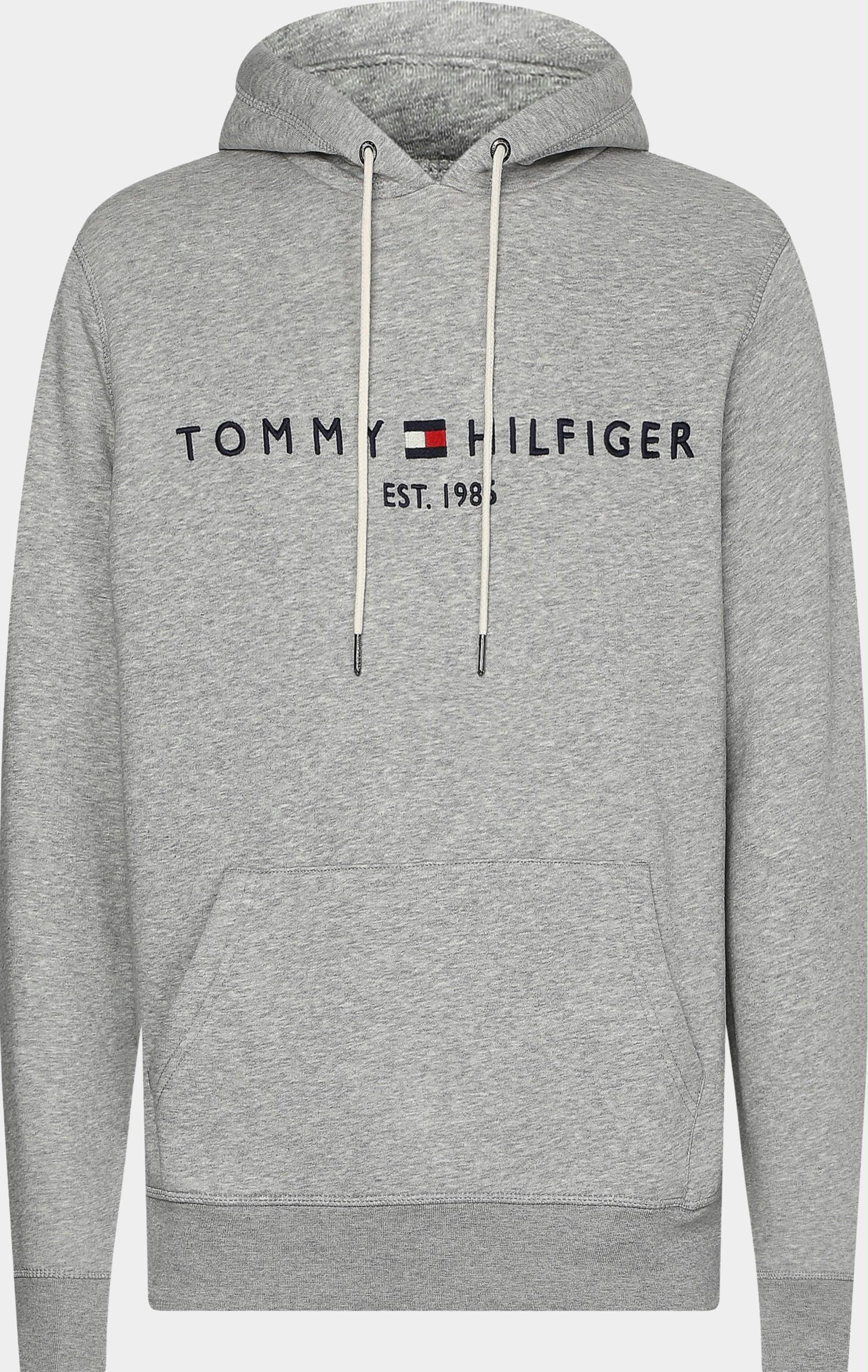 Tommy Hilfiger Sweater Grijs Tommy Logo Hoody MW0MW10752 501