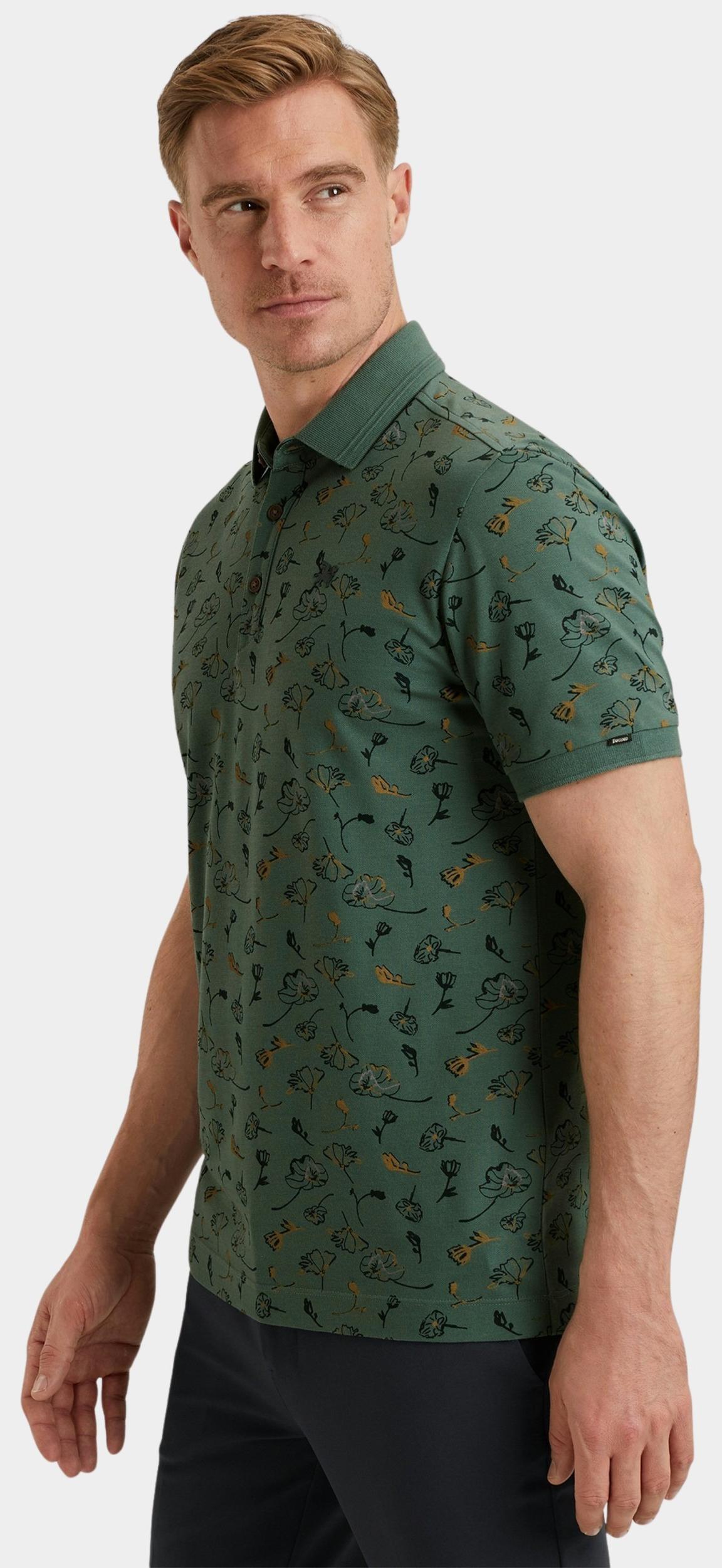 Vanguard Polo korte mouw Groen Short sleeve polo stretch  pi VPSS2503824/6023