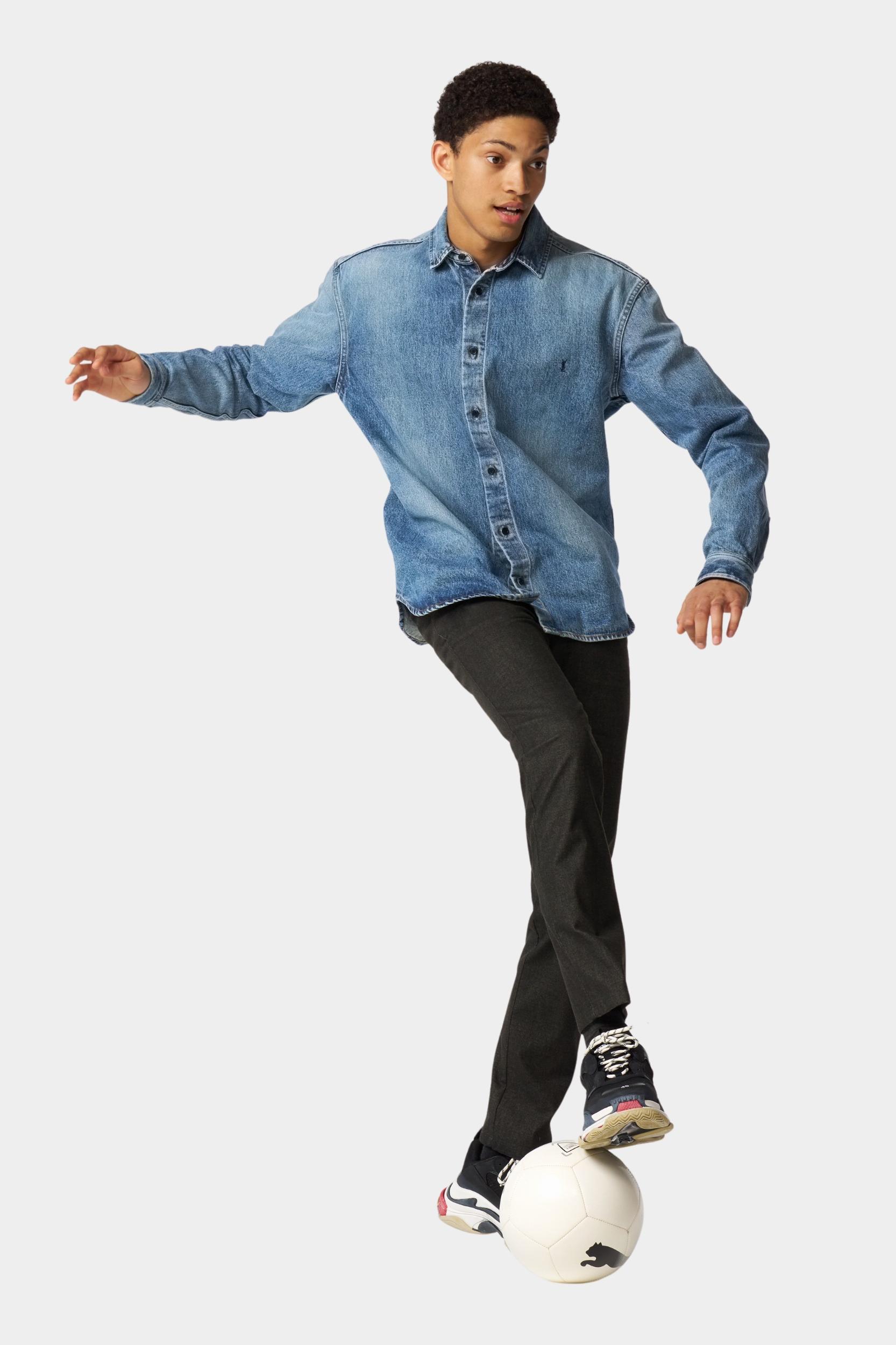 Meyer Katoenen Broek Grijs BONN Art.2-3609 1022360900/08