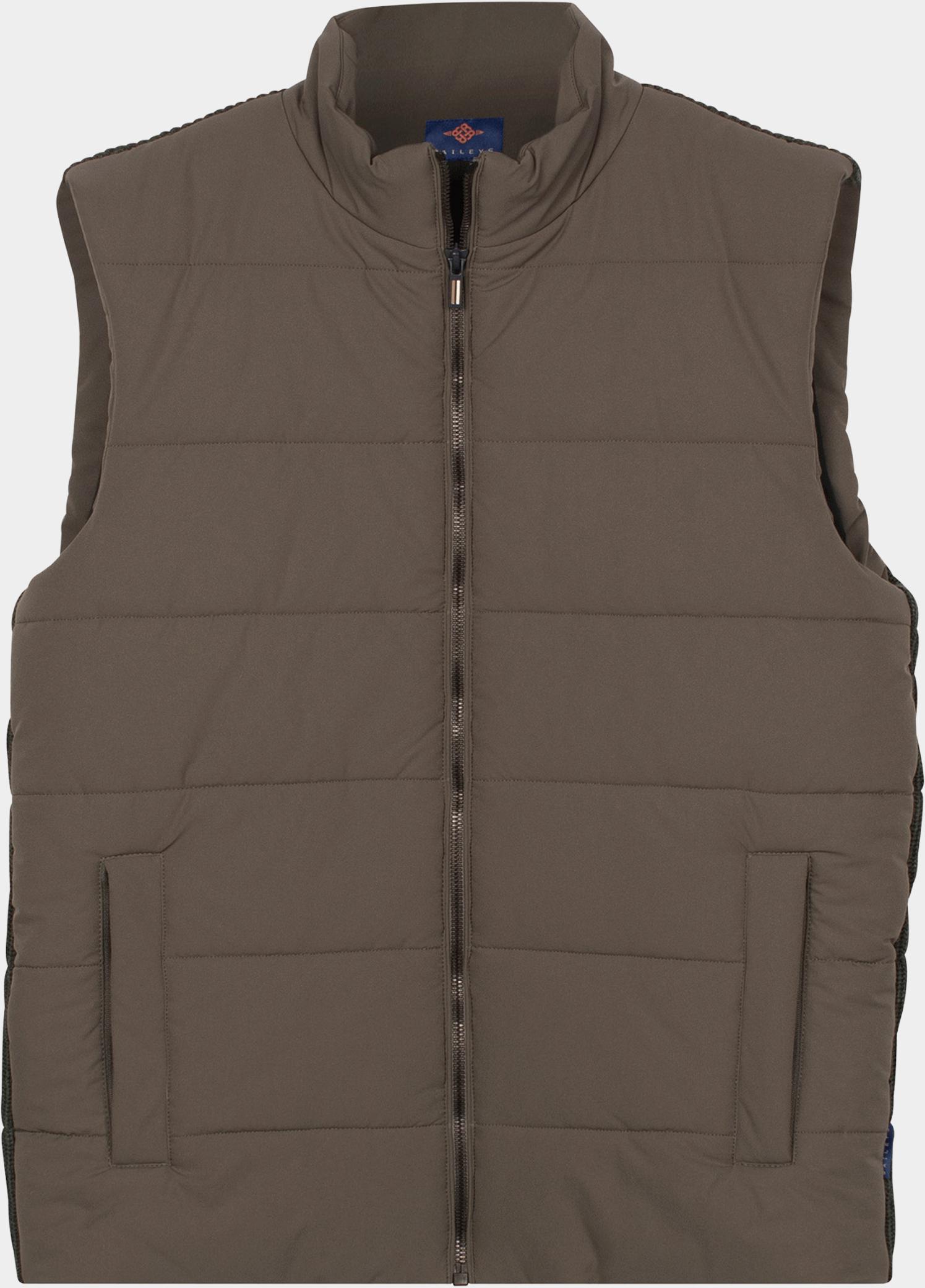 Baileys Bodywarmer heren Groen Cardigan Zip - Sleeveless  Fr 628066/795