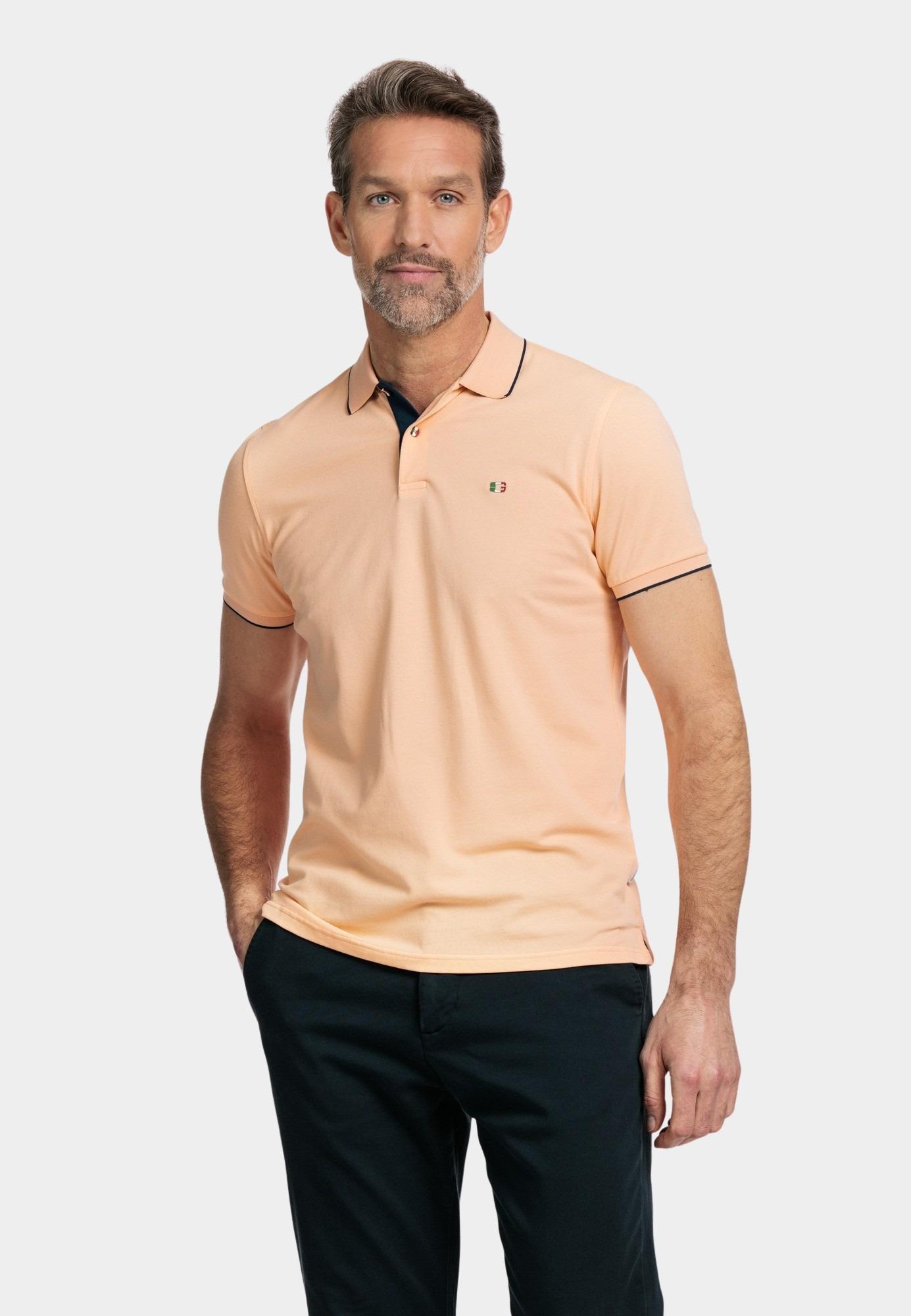 Giordano Polo korte mouw Roze Nico short sleeve signature p 516587/25