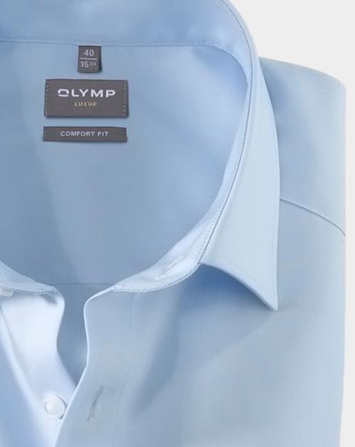 Olymp Business hemd lange mouw Blauw 0254/69 Hemden 025469/15