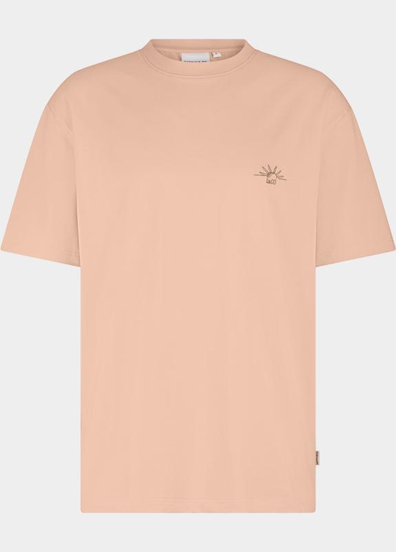 Supply & Co. T-shirt korte mouw Oranje Ezra T-shirt With Backprint SCO26118EZ03/8003