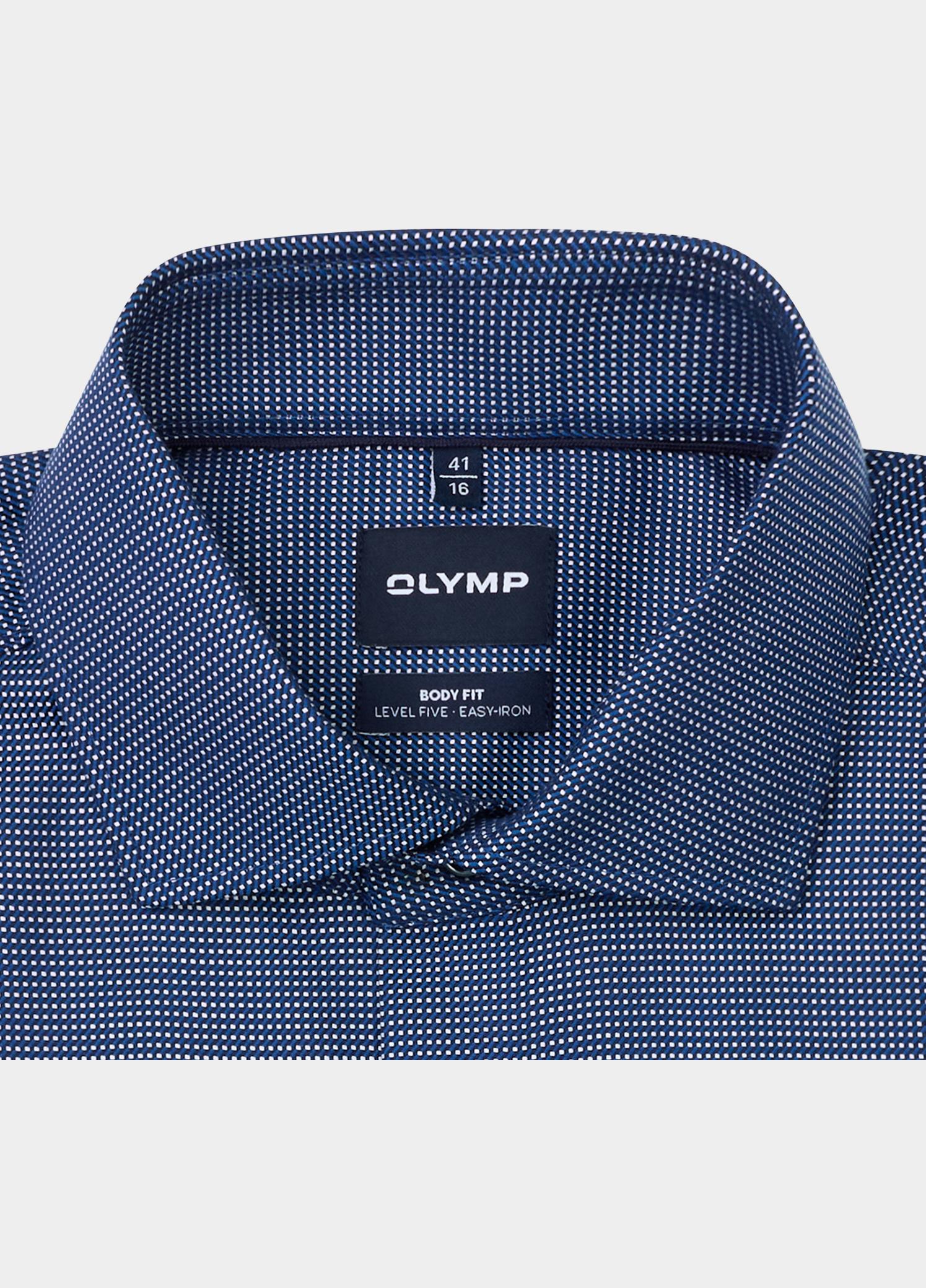 Olymp Zakelijk overhemd heren Blauw Level 5 b.f. D.2212 205824/18