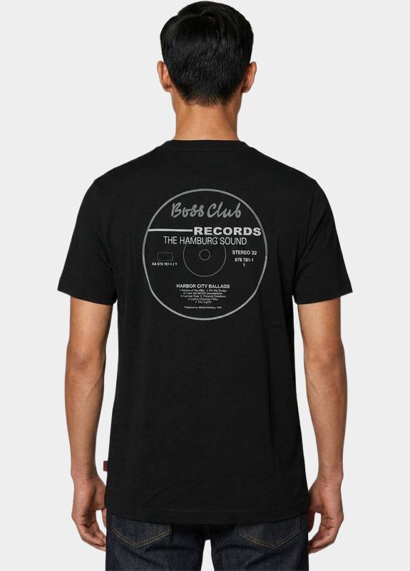 BOSS Orange T-shirt heren Zwart Te_BossClub 10277377 01 50556033/001