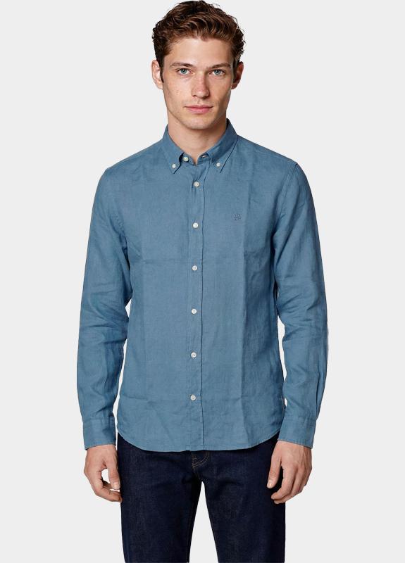 BOSS Black Casual hemd lange mouw Blauw H-LIAM-BD-E-C1-261 10261979 0 50556077/459