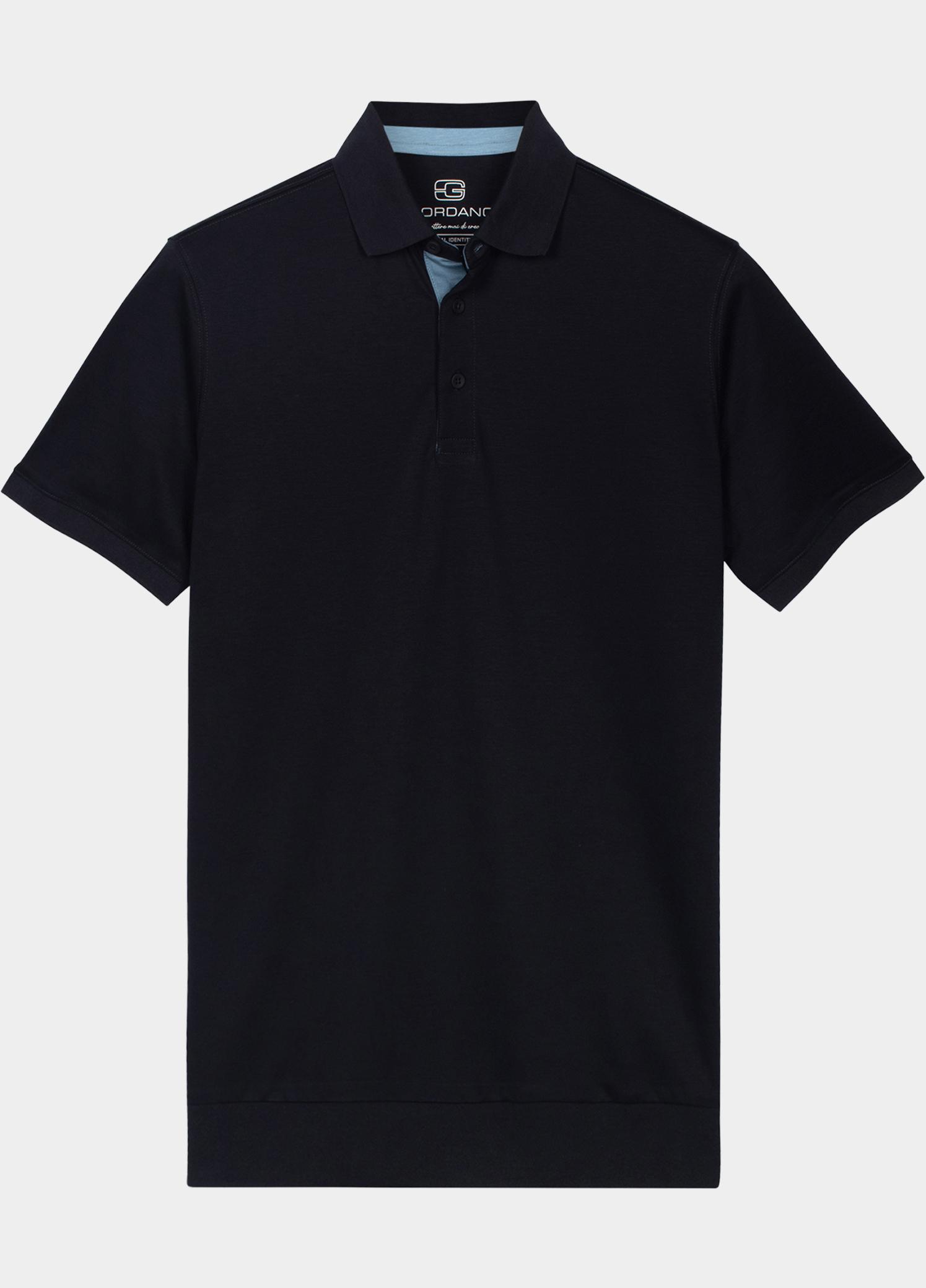Giordano Polo heren Blauw Bolzano Short Sleeve Blouson 616577/60