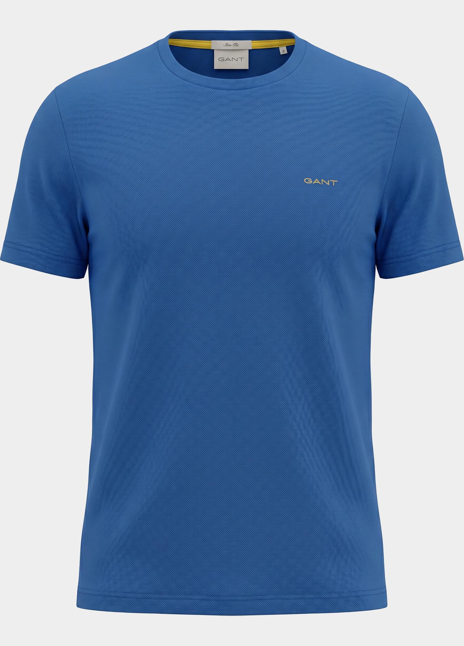 Gant T-shirt heren Blauw Contrast Logo T-Shirt 2013032/407