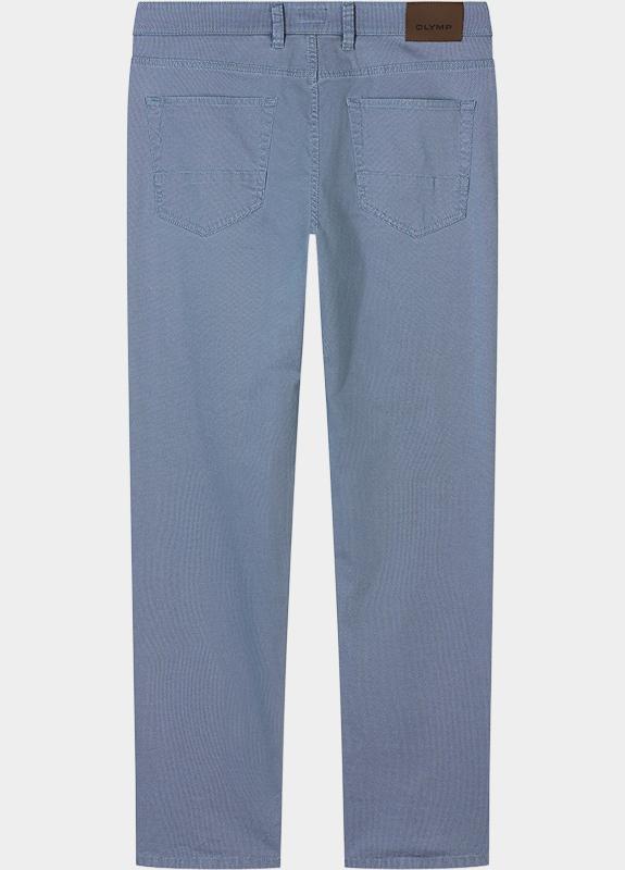 Olymp Katoenen 5-Pocket Blauw Benno-4 463014/11
