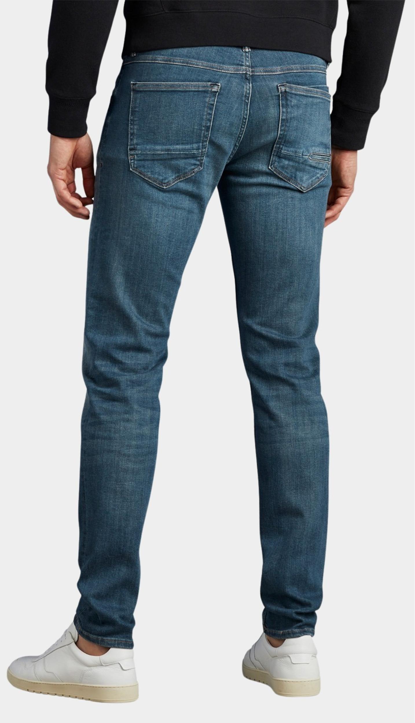 Cast Iron 5-Pocket Jeans Blauw SHIFTBACK REGULAR TAPERED NEW CTR240/NBD