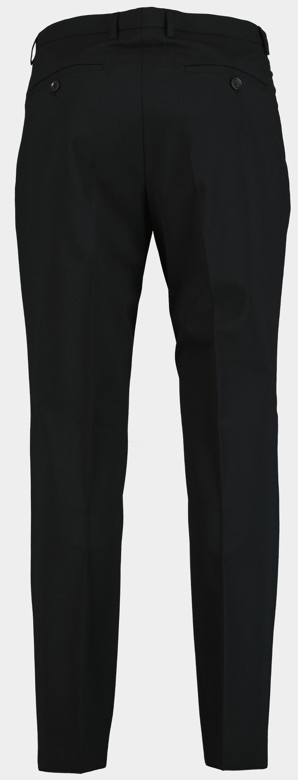 Commander Wollen Pantalon Zwart Hose 213012450/900