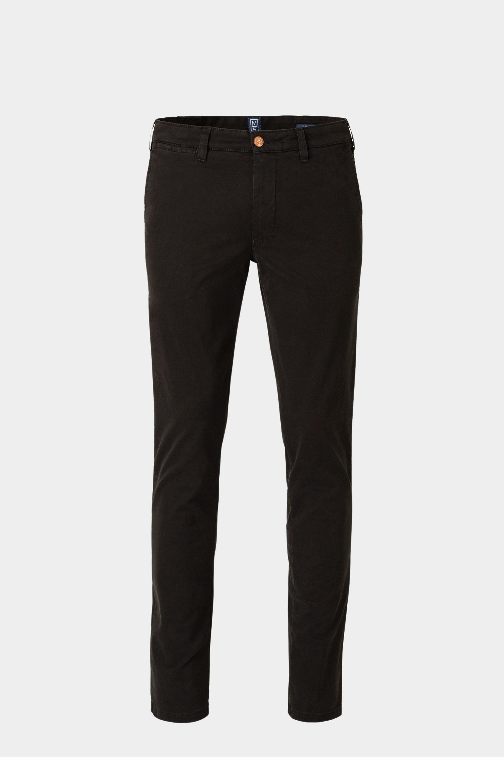 Meyer Katoenen Broek Zwart CHINO Art.9-6001 3649600100/09