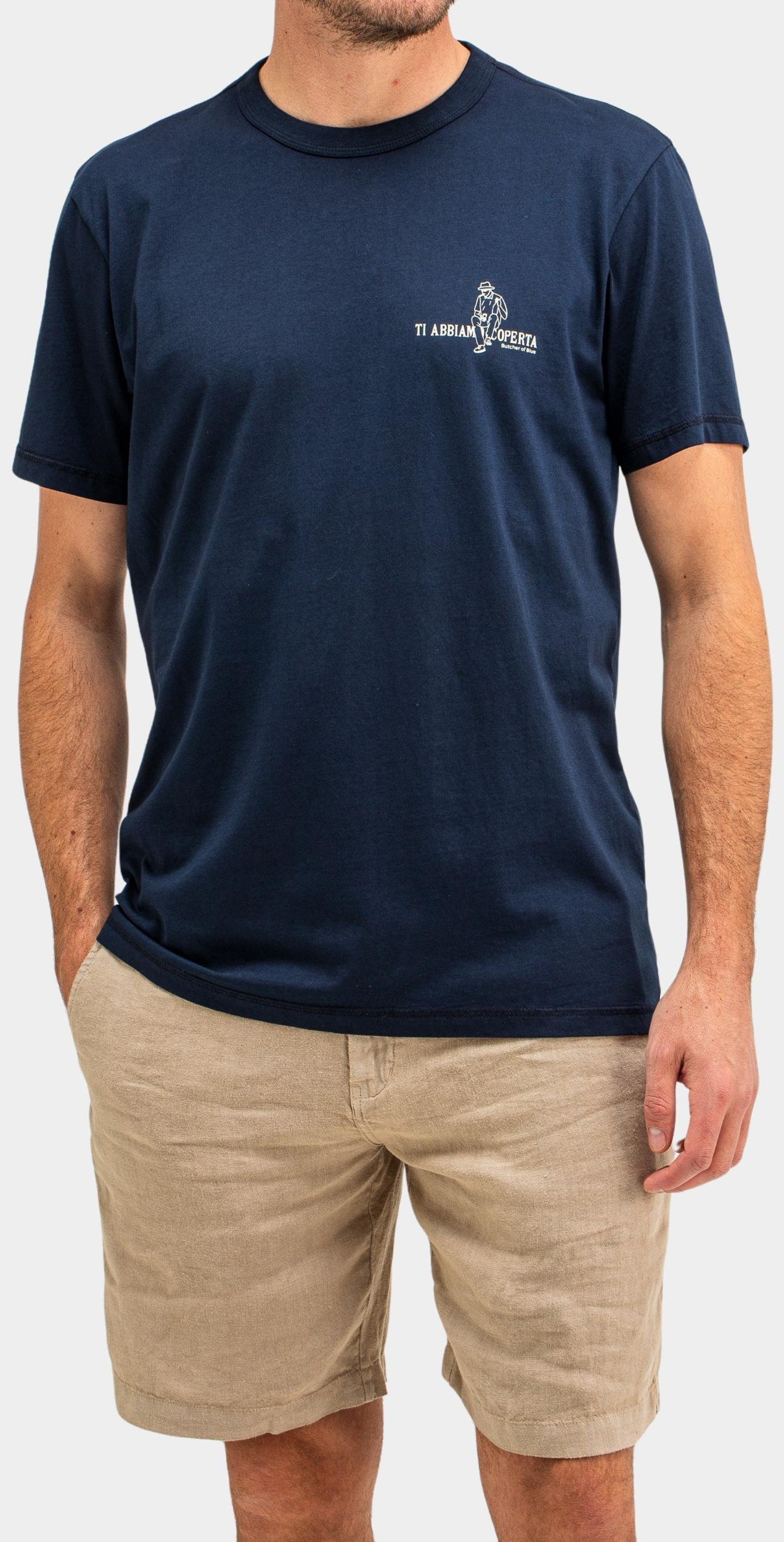 Butcher of Blue T-shirt korte mouw Blauw Army Lt Covered Tee M2512051/890