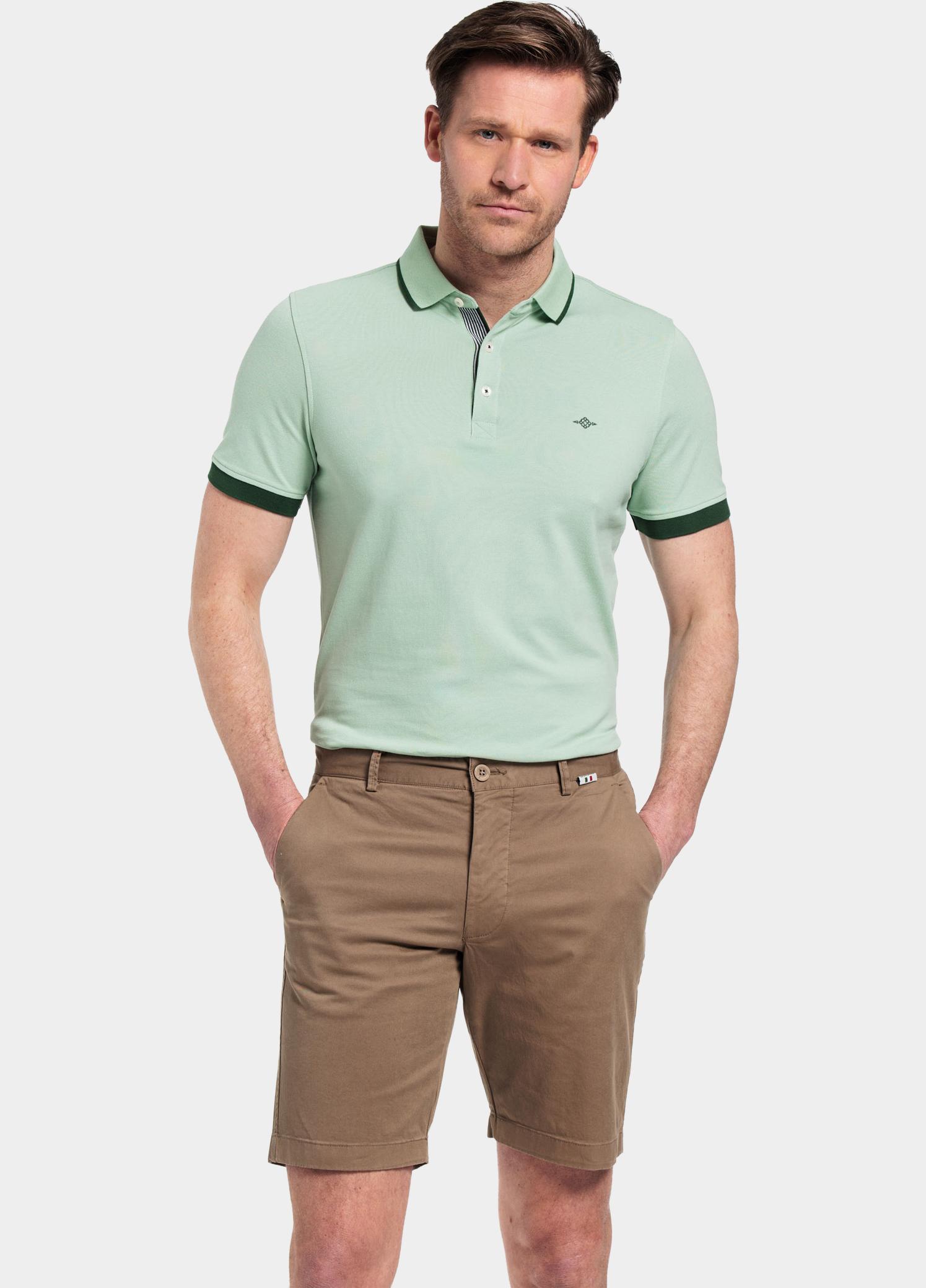 Giordano Korte Broek heren Bruin Stockholm Short Garment Dyed 411115/83