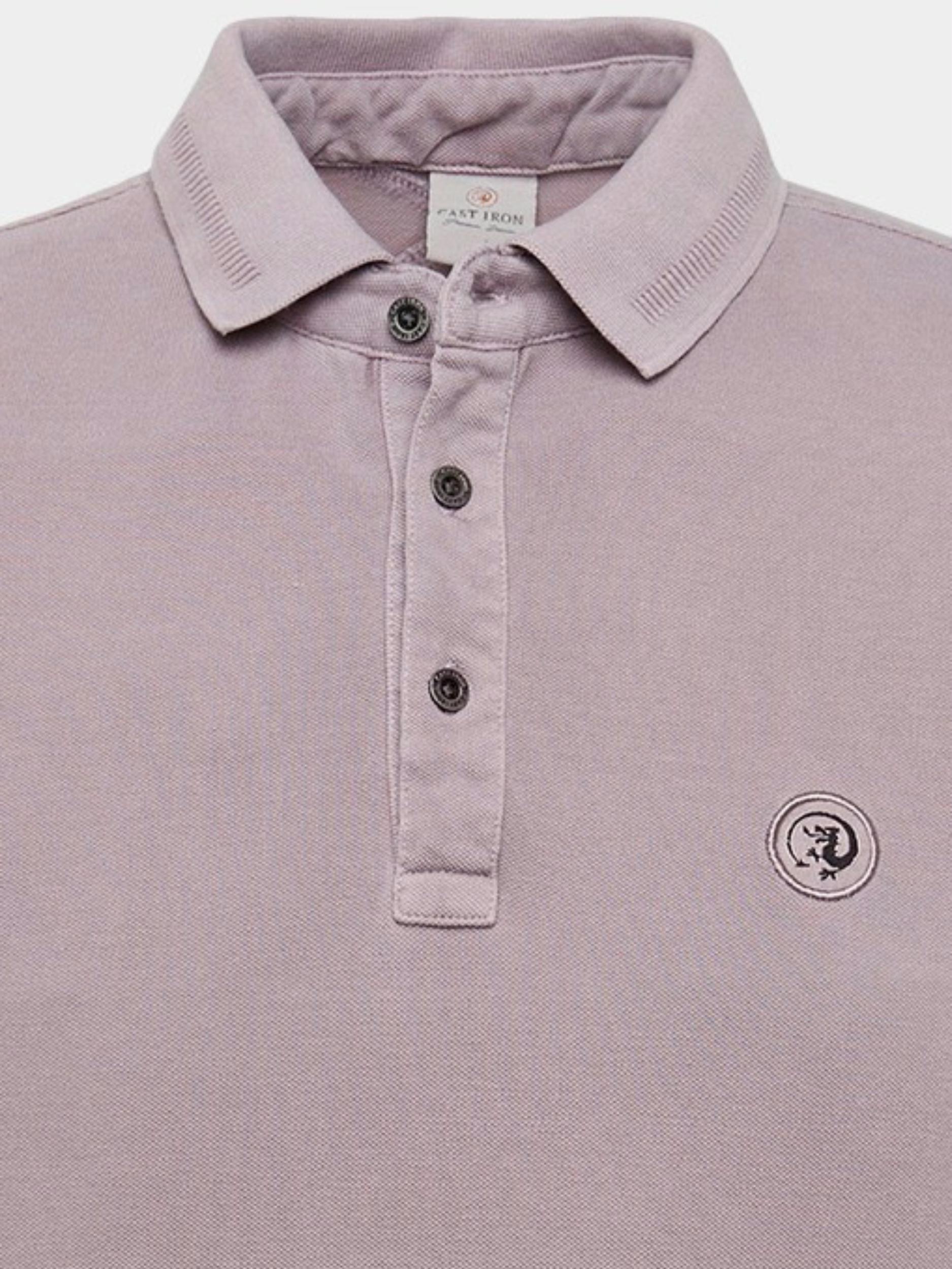 Cast Iron Polo korte mouw Paars Short sleeve polo cotton gd p CPSS2303856/4319