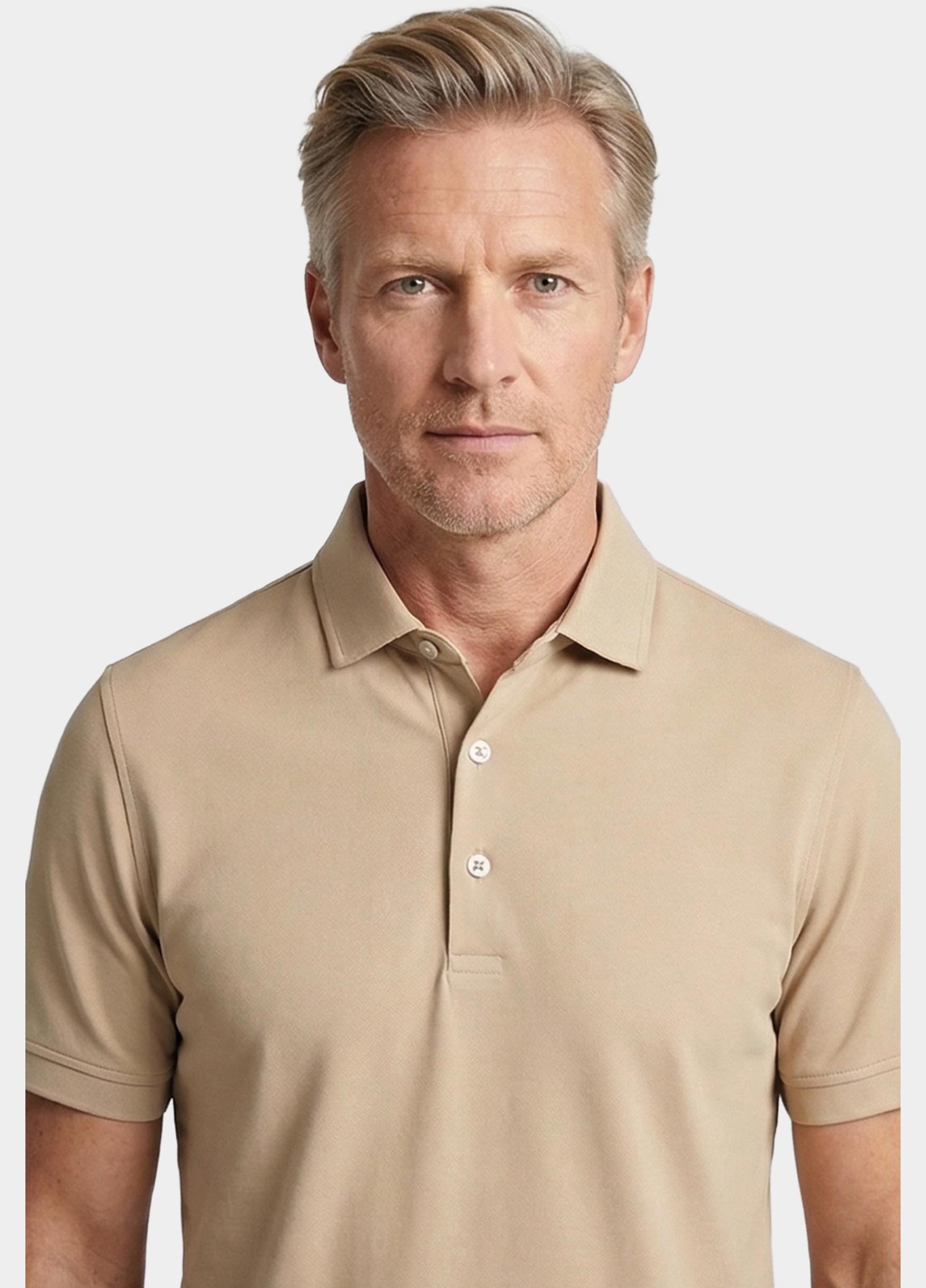 Baileys Polo heren Bruin Poloshirt  Jersey 615240/83